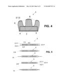 SELF-SUPPORTED CUSHION ASSEMBLY FOR AN INTERIOR VEHICLE PART diagram and image