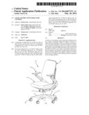 Chair Assembly with Upholstery Covering diagram and image