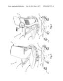 Chair Assembly with Upholstery Covering diagram and image