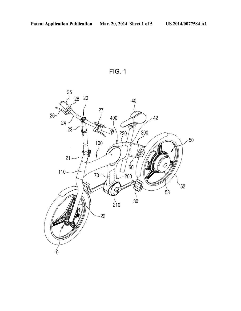 MOTOR HOUSING INTEGRATED-TYPE SPOKE FOR ELECTRIC BICYCLE, MANUFACTURING     METHOD THEREOF, WHEEL ASSEMBLY HAVING THE SAME AND MANUFACTURING METHOD     THEREOF - diagram, schematic, and image 02