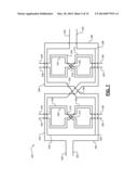 TRANSFORMER CIRCUITS HAVING TRANSFORMERS WITH FIGURE EIGHT AND DOUBLE     FIGURE EIGHT NESTED STRUCTURES diagram and image
