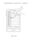 METHOD FOR EDITING DISPLAY INFORMATION AND ELECTRONIC DEVICE THEREOF diagram and image