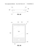 Exposed Glass Article with Inner Recessed Area for Portable Electronic     Device Housing diagram and image