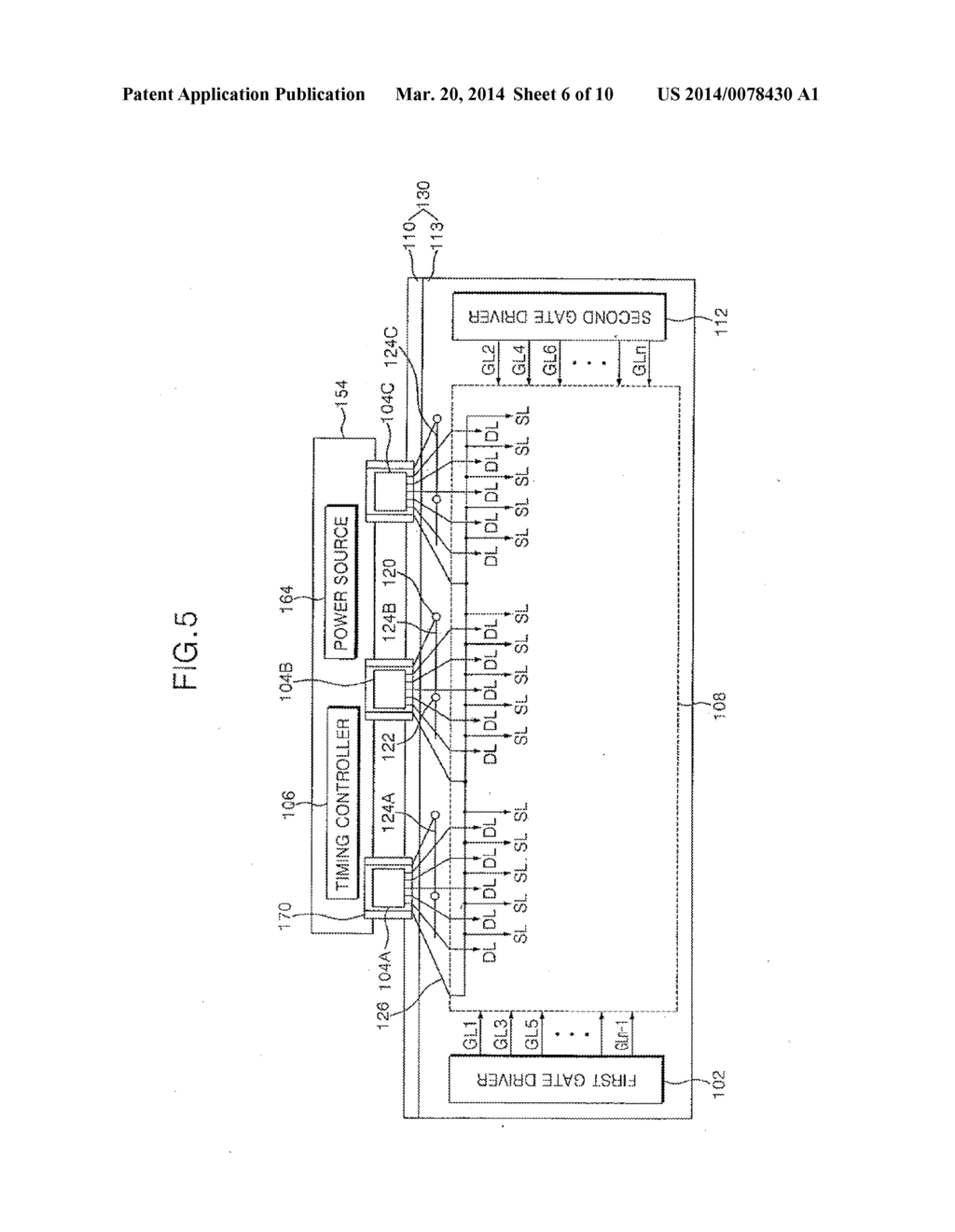 Horizontal Stripe Liquid Crystal Display Device - diagram, schematic, and image 07