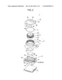 LENS ADVANCING DEVICE, IMAGING DEVICE EQUIPPED WITH LENS ADVANCING DEVICE,     AND PORTABLE ELECTRONIC DEVICE diagram and image