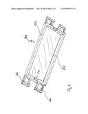 LAMP HOUSING, LUMINAIRE ELEMENT AND LUMINAIRE diagram and image