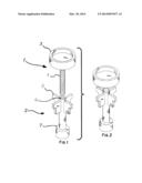 Adjustable Length Titanium Vaporizing Instrument diagram and image