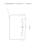 PORTABLE ELECTRONIC DEVICE AND BATTERY FIXING MECHANISM diagram and image