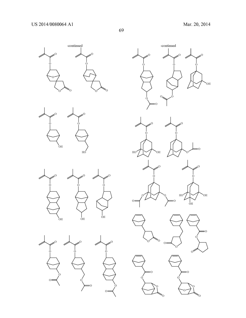 RESIST PROTECTIVE FILM-FORMING COMPOSITION AND PATTERNING PROCESS - diagram, schematic, and image 70