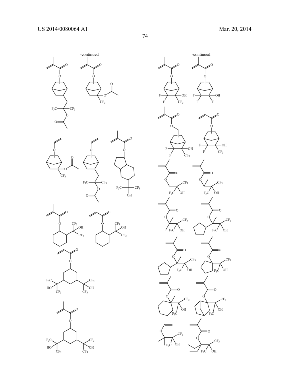 RESIST PROTECTIVE FILM-FORMING COMPOSITION AND PATTERNING PROCESS - diagram, schematic, and image 75