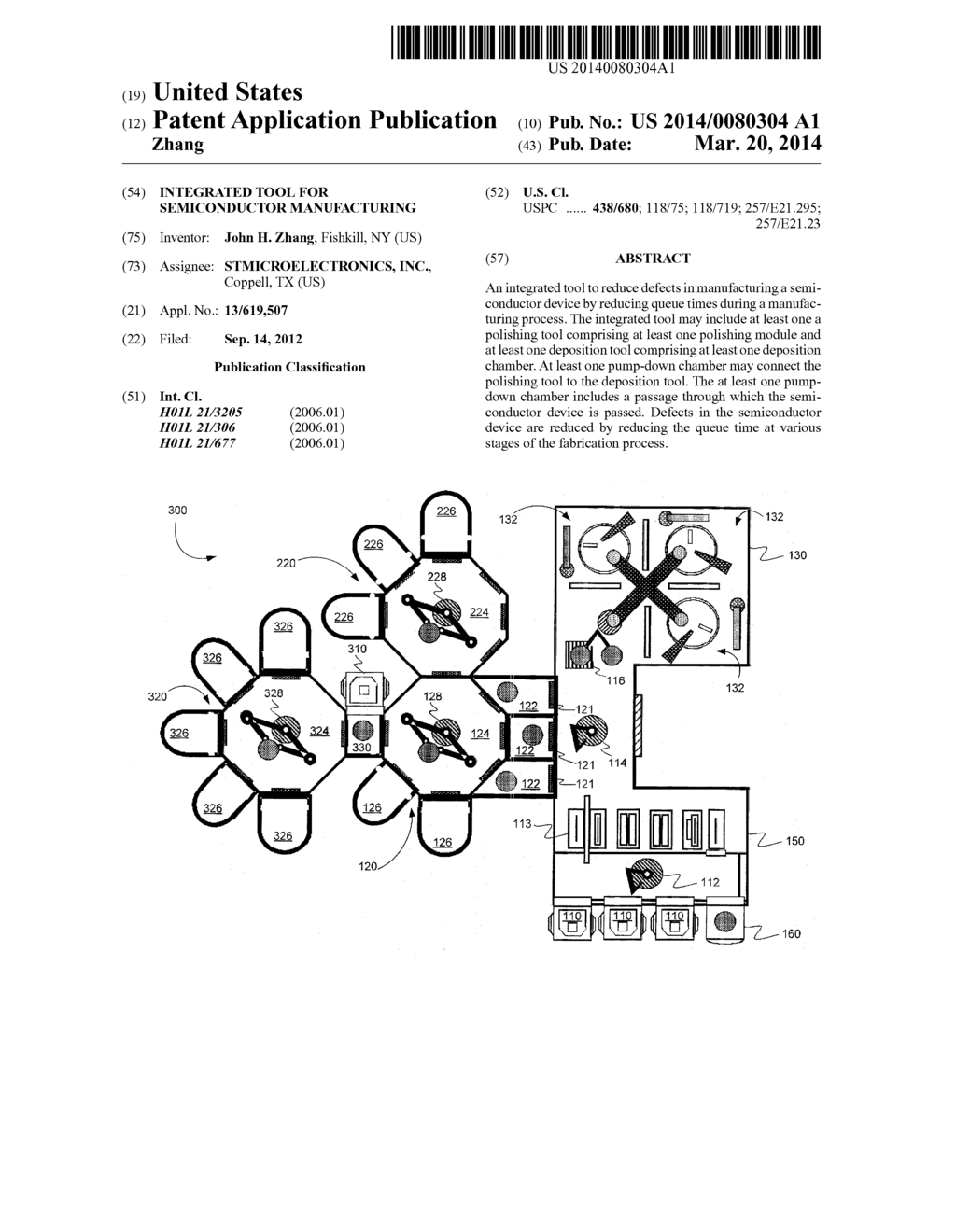 INTEGRATED TOOL FOR SEMICONDUCTOR MANUFACTURING - diagram, schematic, and image 01