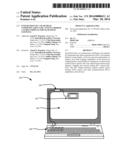 INTEGRATION OF A NEAR FIELD COMMUNICATION COIL ANTENNA BEHIND A SCREEN     DISPLAY FOR NEAR FIELD COUPLING diagram and image