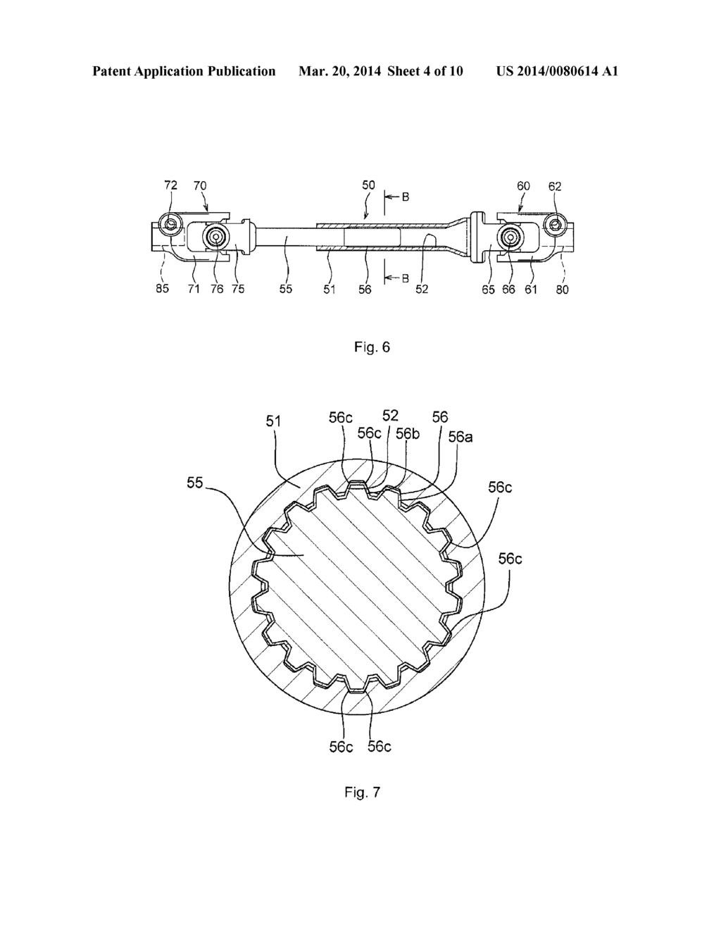 ROTATION TRANSMITTING APPARATUS, VEHICLE STEERING SYSTEM, AND INTERMEDIATE     SHAFT - diagram, schematic, and image 05