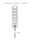 METHOD OF NEUROSTIMULATION OF DISTINCT NEURAL STRUCTURES USING SINGLE     PADDLE LEAD TO TREAT MULTIPLE PAIN LOCATIONS AND MULTI-COLUMN, MULTI-ROW     PADDLE LEAD FOR SUCH NEUROSTIMULATION diagram and image