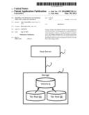 METHOD AND APPARATUS OF STORAGE TIER AND CACHE MANAGEMENT diagram and image