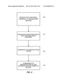 AUTOMATIC USER AUTHENTICATION AND IDENTIFICATION FOR MOBILE INSTANT     MESSAGING APPLICATION diagram and image