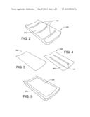 CHANGING PAD COVER AND PAD COVER TOPPER SECURABLE TO EACH OTHER WITH HOOK     AND LOOP FASTENER MATERIAL diagram and image