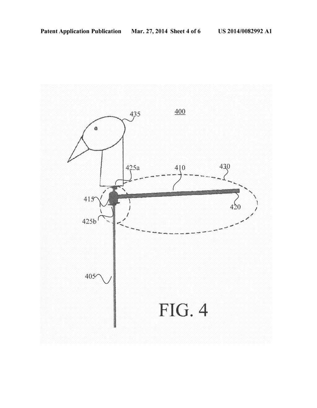 Collapsible Waterfowl Decoy - diagram, schematic, and image 05