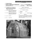 ENVIROMENTALLY CONTROLLED GREENHOUSE WITH INTERGRATED ORGANIC AND     SELF-SUSTAINABLE CAPABLE GROW SYSTEM diagram and image