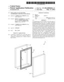 INSULATING GLASS UNIT WITH ASYMMETRICAL BETWEEN-PANE SPACES diagram and image