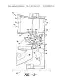 FLOW CONTROL TAB FOR TURBINE SECTION FLOW CAVITY diagram and image