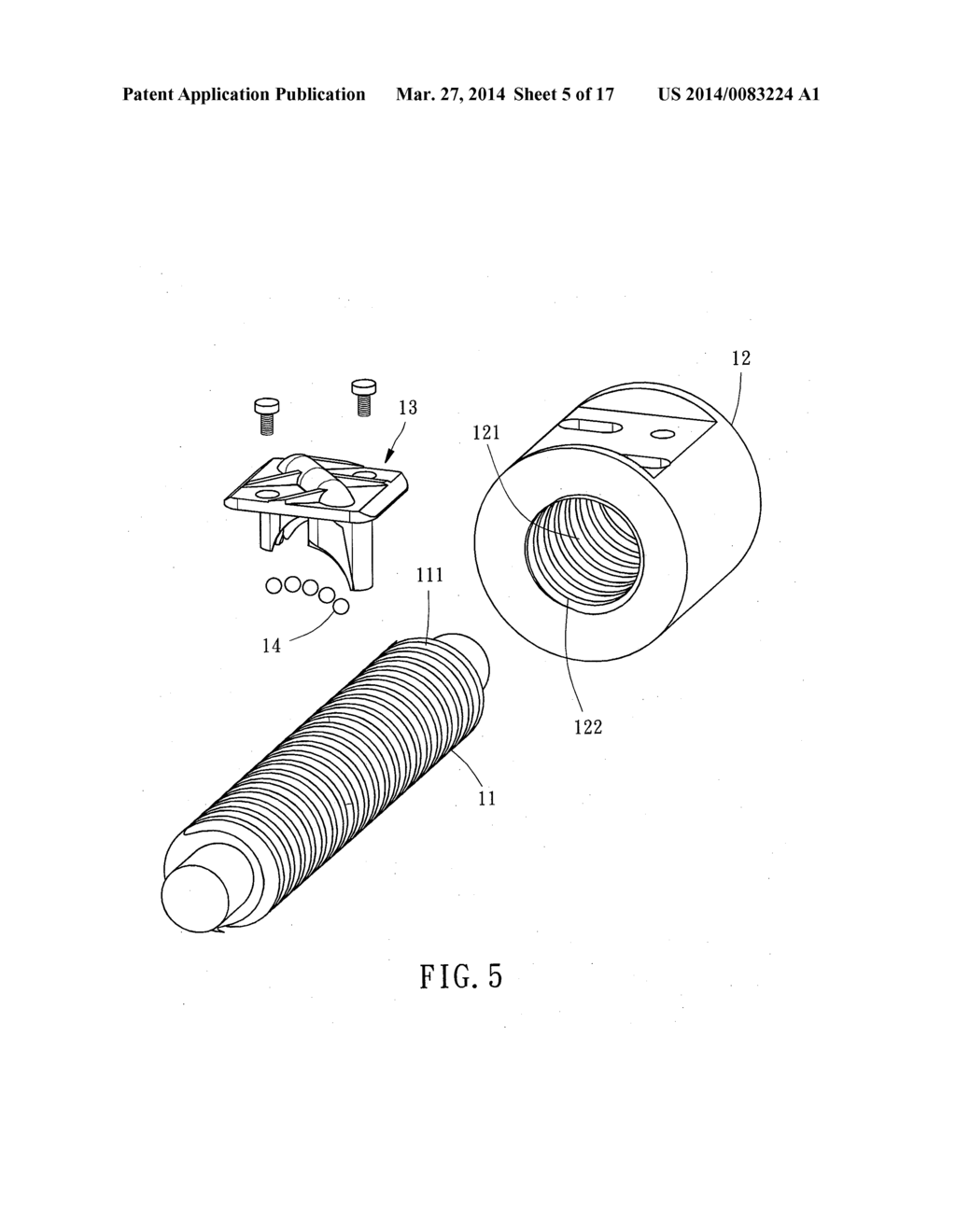 EXTERNAL CIRCULATION TYPE BALL SCREW DEVICE - diagram, schematic, and image 06