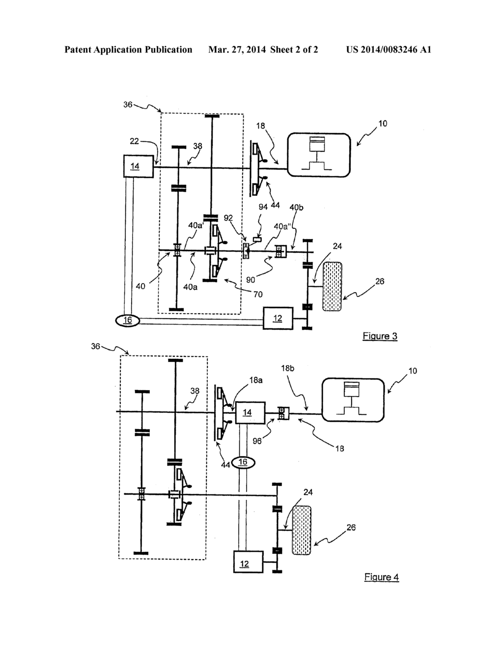 POWERTRAIN FOR A HYBRID TYPE VEHICLE - diagram, schematic, and image 03