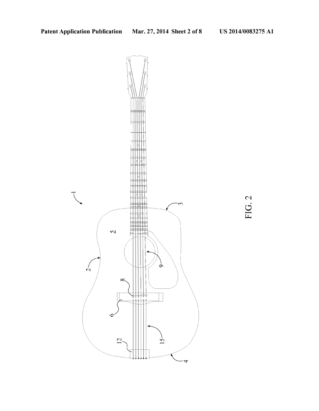 Reverse Bridge Tension Configuration for a Stringed Instrument - diagram, schematic, and image 03