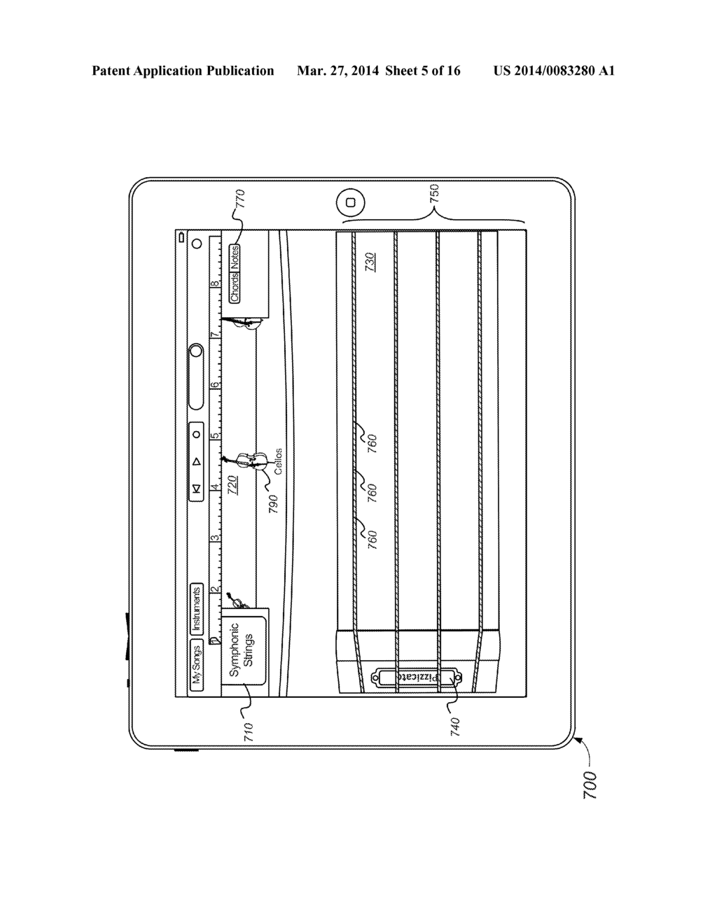 DETERMINING THE CHARACTERISTIC OF A PLAYED NOTE ON A VIRTUAL INSTRUMENT - diagram, schematic, and image 06