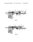 TOY LAUNCH APPARATUS WITH DART MAGAZINE AND AUTOMATICALLY RETRACTING DART     TUBE diagram and image