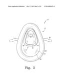 COMBINATION ANESTHESIA AND SCAVENGER SURGICAL MASK diagram and image