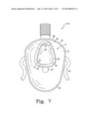 COMBINATION ANESTHESIA AND SCAVENGER SURGICAL MASK diagram and image