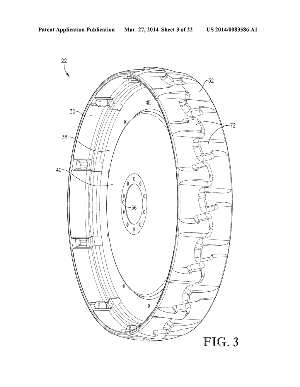 WHEEL AND TIRE ASSEMBLY AND METHOD OF ASSEMBLY - diagram, schematic, and image 04