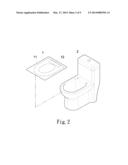 METHOD TO MEASURE, INSTALL AND FIX A TOILET SEAT diagram and image