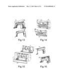 PROCESS AND SYSTEM FOR MANUFACTURING COMPOSITE MATERIAL PRODUCTS, AS WELL     AS PRODUCTS MANUFACTURED WITH THIS PROCESS OR SYSTEM diagram and image