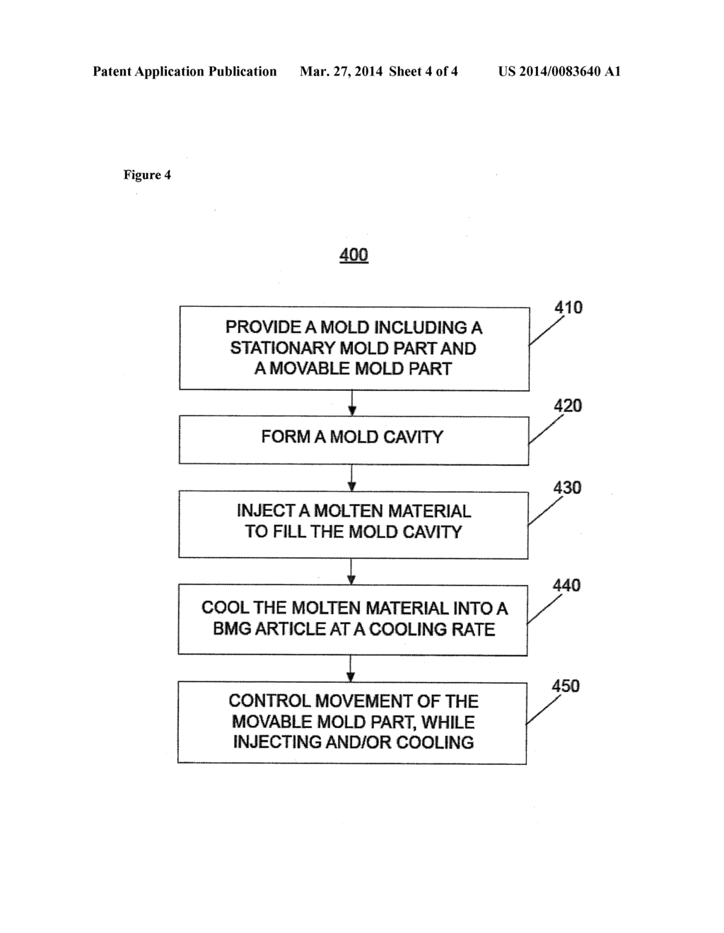 INJECTION COMPRESSION MOLDING OF AMORPHOUS ALLOYS - diagram, schematic, and image 05