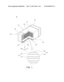 LAMINATED CHIP ELECTRONIC COMPONENT, BOARD FOR MOUNTING THE SAME, AND     PACKING UNIT THEREOF diagram and image