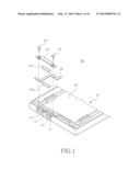 WATERPROOF STRUCTURE FOR PORTABLE TERMINAL diagram and image