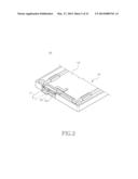 WATERPROOF STRUCTURE FOR PORTABLE TERMINAL diagram and image