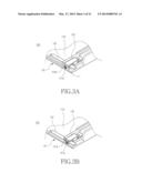 WATERPROOF STRUCTURE FOR PORTABLE TERMINAL diagram and image