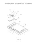 WATERPROOF STRUCTURE FOR PORTABLE TERMINAL diagram and image