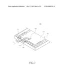 WATERPROOF STRUCTURE FOR PORTABLE TERMINAL diagram and image