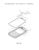 WATERPROOF STRUCTURE FOR PORTABLE TERMINAL diagram and image