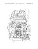 Working Vehicle Including Exhaust Gas Treatment Device diagram and image