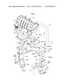 Working Vehicle Including Exhaust Gas Treatment Device diagram and image