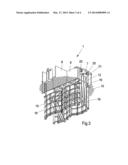 MOBILE TRANSPORT CONTAINER FOR HANDLING OF DETONATION-DANGEROUS OBJECTS     AND METHOD FOR THIS SAME diagram and image