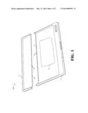 COVER ASSEMBLY FOR A PORTABLE ELECTRONIC DEVICE diagram and image