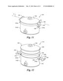 Kitchen Appliance With Locking Handles diagram and image