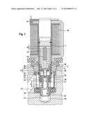 SOLENOID VALVE, IN PARTICULAR FOR SLIP-CONTROLLED MOTOR VEHICLE BRAKING     SYSTEMS diagram and image