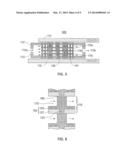 ASSEMBLY INCLUDING PLURAL THROUGH WAFER VIAS, METHOD OF COOLING THE     ASSEMBLY AND METHOD OF FABRICATING THE ASSEMBLY diagram and image